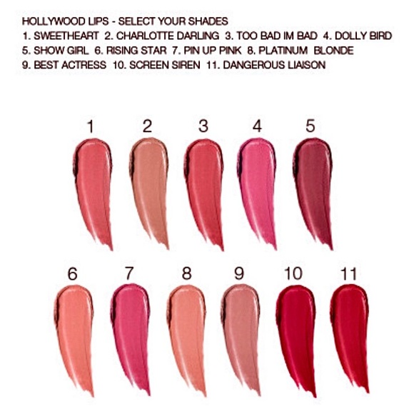 Sephora Makeup Charlotte Tilbury Special Edition Hollywood Lips